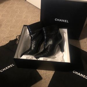CHANEL booties/short boots